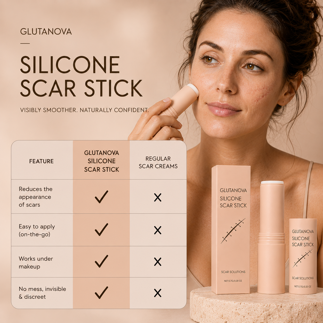 Silicone Scar stick
